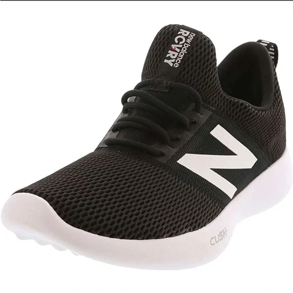 New Balance RCVRY v2 Recovery Shoes — Black / White - Picture 2 of 12
